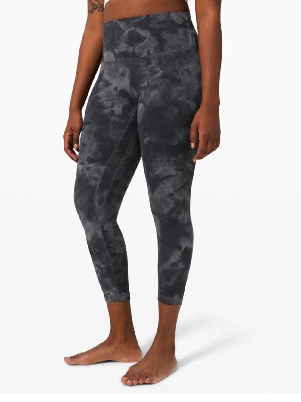 lululemon Align High Rise Leggings 25”| Pockets|Diamond Dye Pitch Grey Graphite